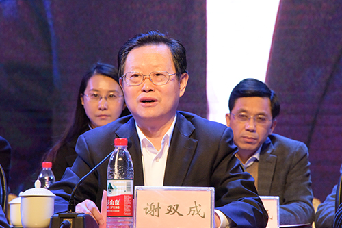 杭州市副市长、民进浙江省委会副主委、民进杭州市委会主委谢双成讲话.jpg